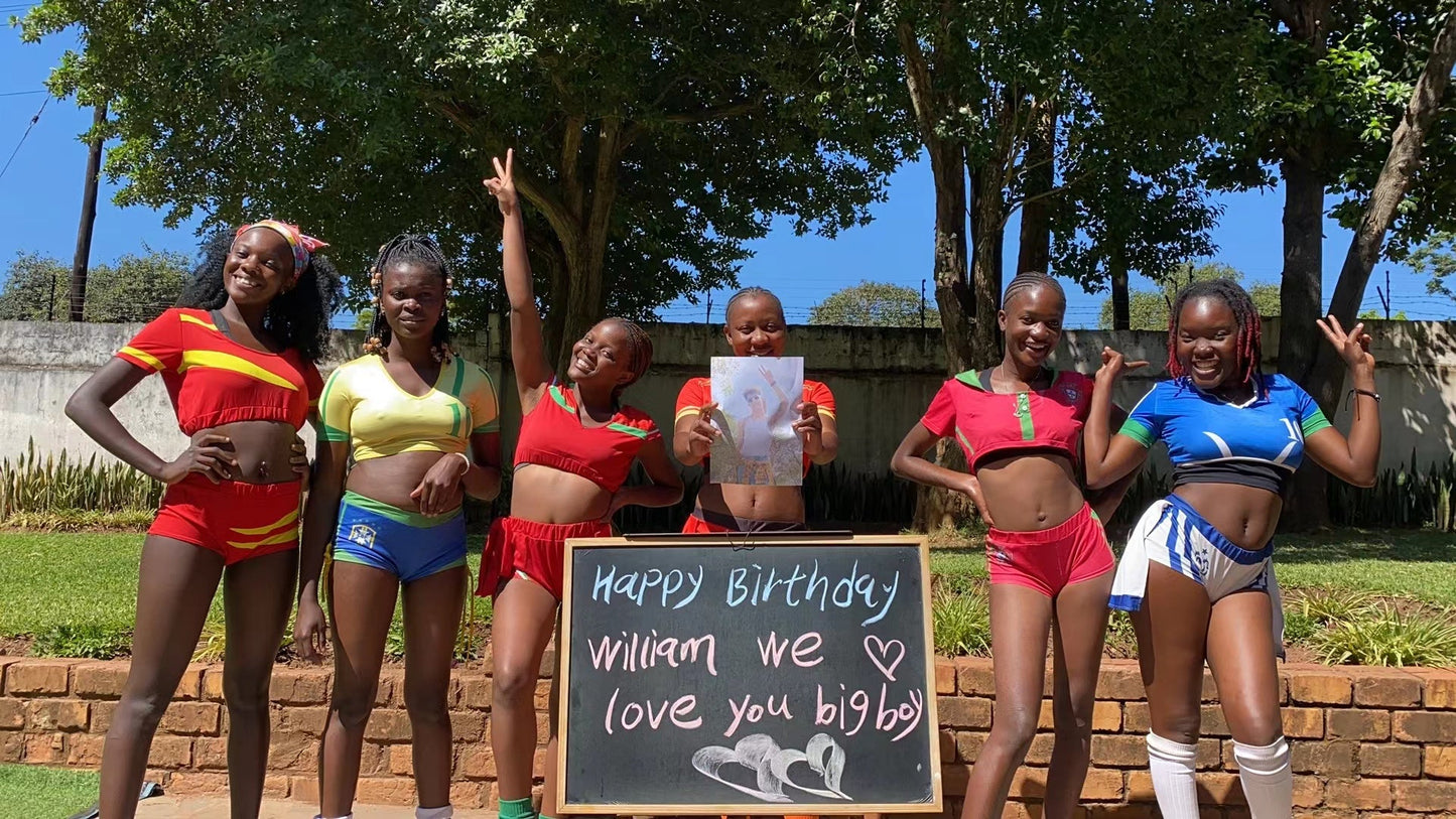 Video Greetings from African Girls